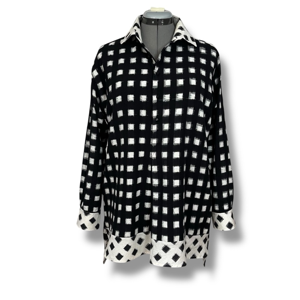 Shirt Story Aslesha Ikat tunic for V & A